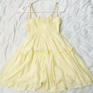 pastel yellow dress
